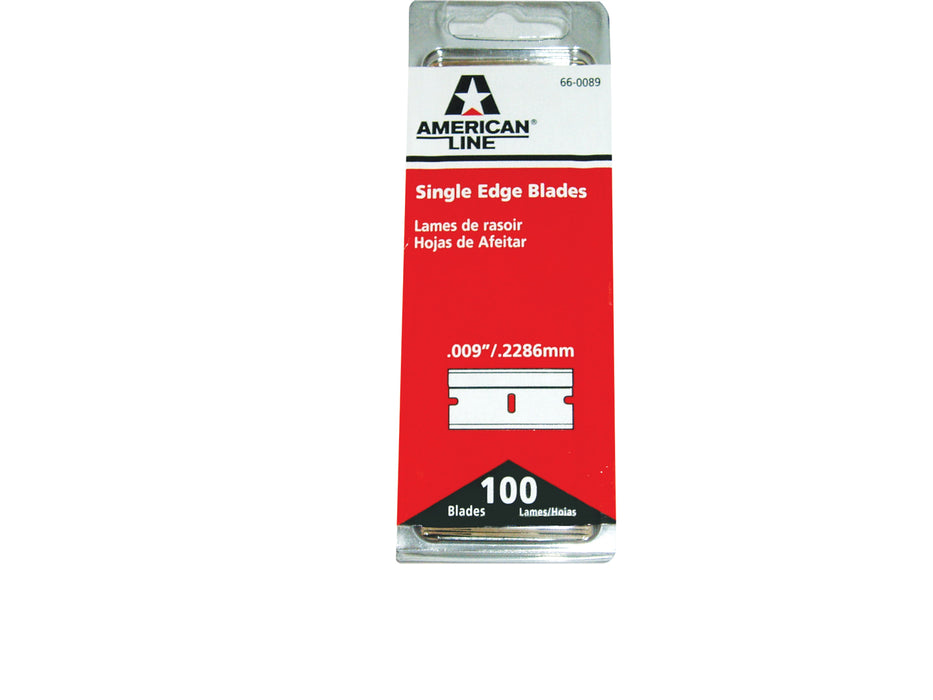 Single edge blades 1"